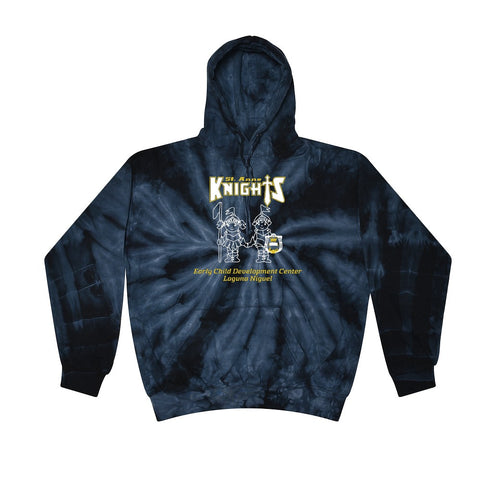 St. Anne ECDC Tie-Dye Spider Navy Hooded Sweatshirt