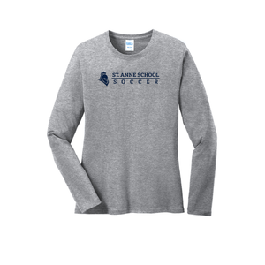 St. Anne Athletics Soccer Ladies LS Tee