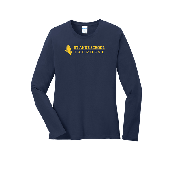 St. Anne Athletics Lacrosse Ladies LS Tee