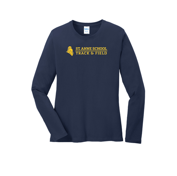 St. Anne Athletics Track & Field Ladies LS Tee