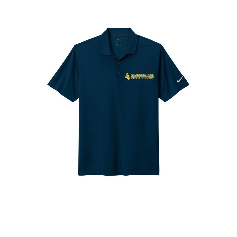 cross country polo shirts St. Anne Athletics Cross Country Unisex Nike Polo Shirt