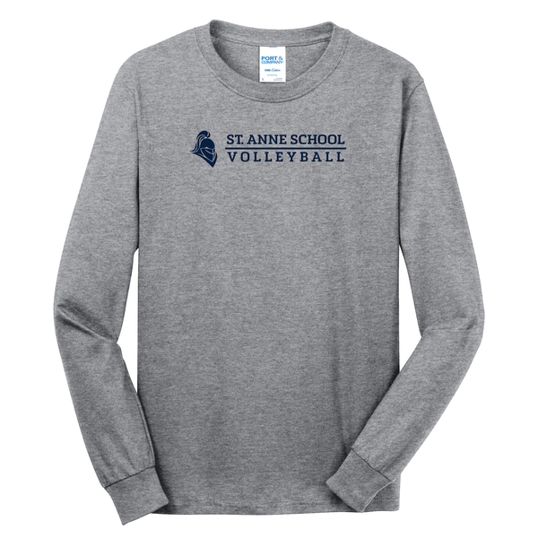 St. Anne Athletics Volleyball Ladies LS Tee