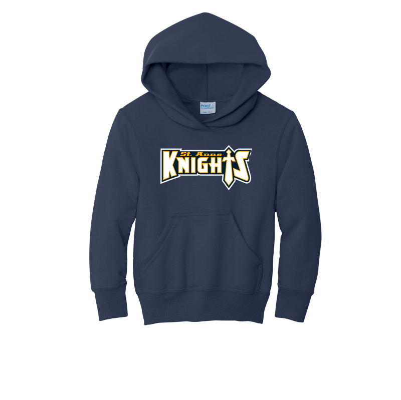 St. Anne Spirit Knights Unisex Tackle Twill Hoodie