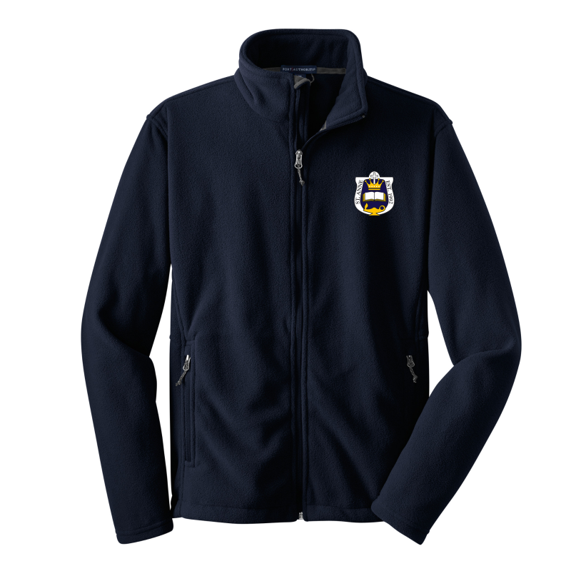 Fleece Jacket with St. Anne Logo